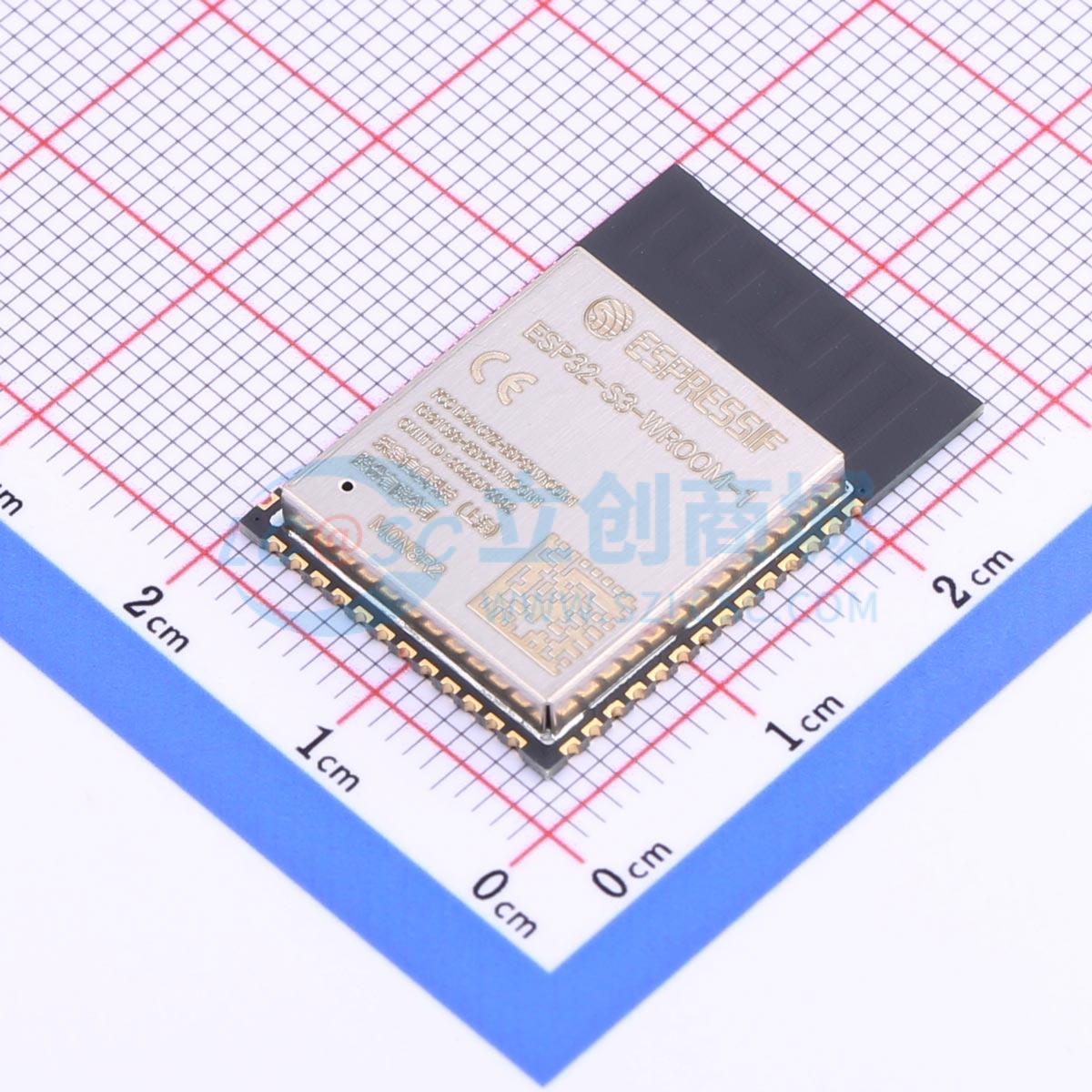 Smart Home Module Iot - 3 ชิ้น ESP32-S3-WROOM-1-N8R2 SMD 25.5x18 มม.