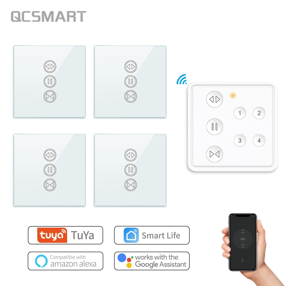 Tuya Smart Life RF WIFI ผ้าม่า - Tuya 4 Channel บทวิจารณ์และราคา