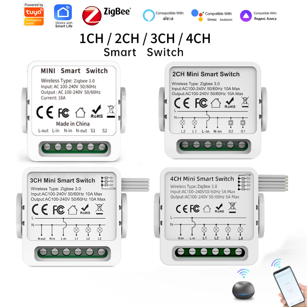 สวิตช์อัจฉริยะ Tuya Zigbee 3.0 - Smart Relay Tuya บทวิจารณ์และราคา