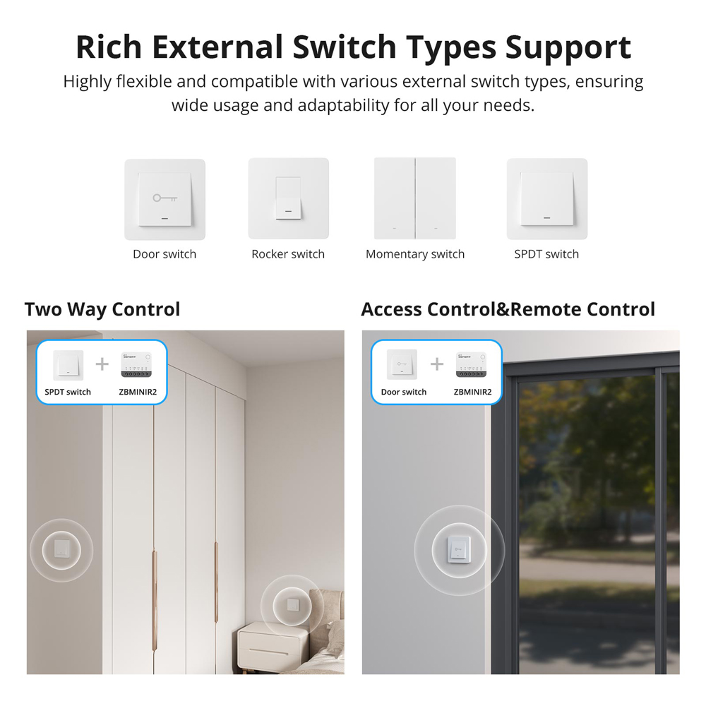 SONOFF ZBMINIR2 Extreme Zigbee - Sonoff Basic บทวิจารณ์และราคา